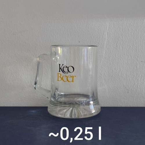 Keo Beer Glass like new, old edition R40