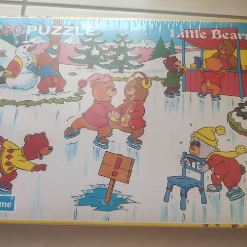 Winter puzzle new, 60 pieces