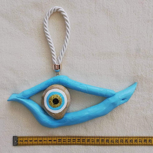 Handmade eye charm for good luck 27×26