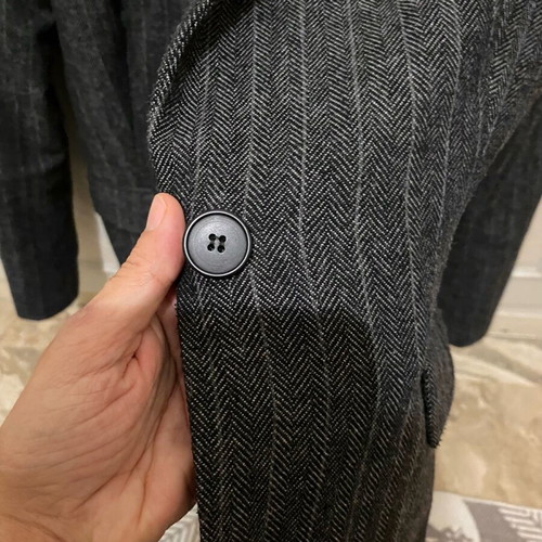 Blazer gray slim fit like new, size XL