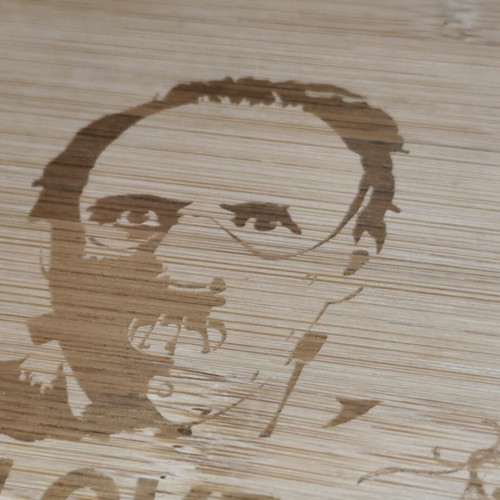 Bamboo Cutting Board 30x20cm with Engraving, New