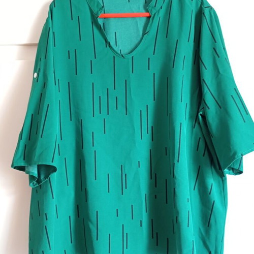 Shein plus size top like new, size 2XL, green