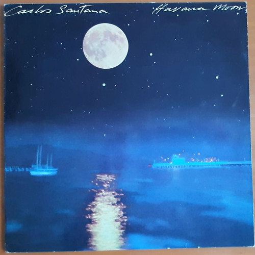 Carlos Santana Havana Moon vinyl used, authentic Greek edition