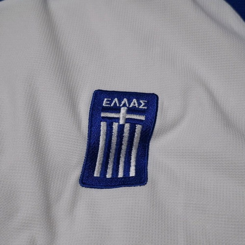 Greece National Football Jersey 2004 Away White Adidas used