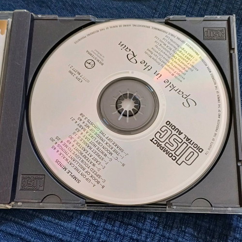 Simple Minds Sparkle in the Rain CD album like new, rock