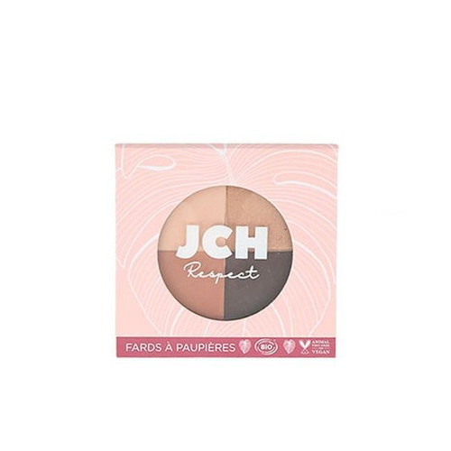 JCH Respect eyeshadow palette 4 x 1.6g new, organic and vegan