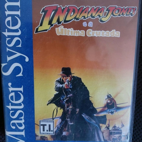 Indiana Jones and the Last Crusade Sega Master System game used