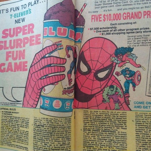 Spider-Man and Paladin #108 used Marvel comic 1981