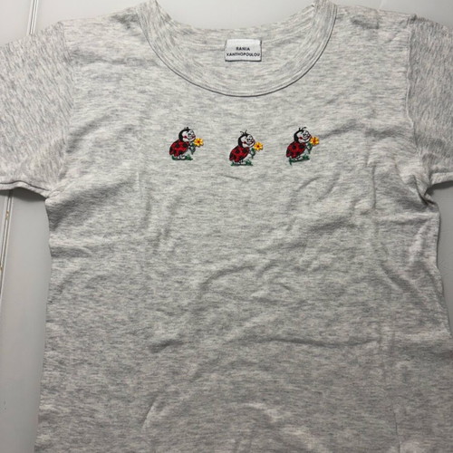 Rania Xanthopoulou short-sleeve t-shirt with design like new, size S