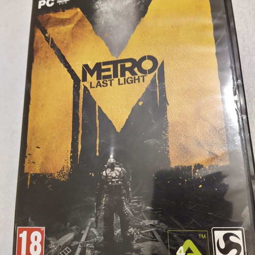 Metro Last Light PC game like new without manual