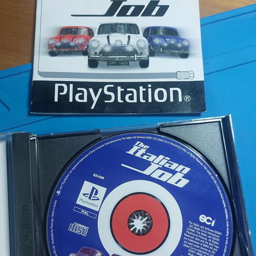 PlayStation 1 Italian Job like new with box and manual
