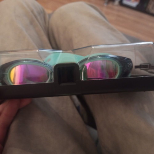 TYR Women's Swimming Goggles USA new