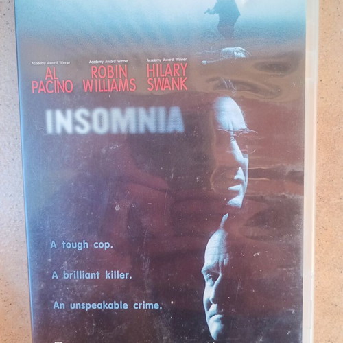 Insomnia DVD used, thriller with subtitles