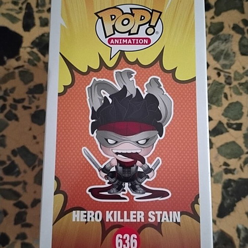 Funko Pop Animation Hero Killer Stain 636 new