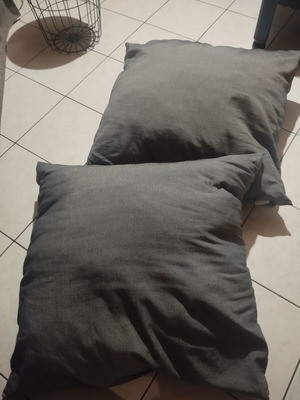 Large pillows used, pack of 2, 78×78 cm
