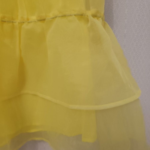 Résumé yellow dress size S with lining