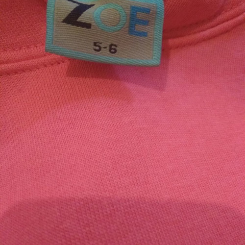 Zoe kids sweatshirts new, blue and pink, set of 2