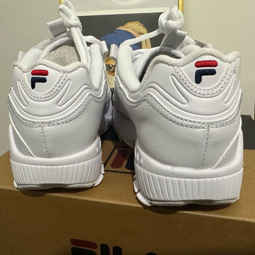 Fila D Formation athletic shoes new, size 37.5, white