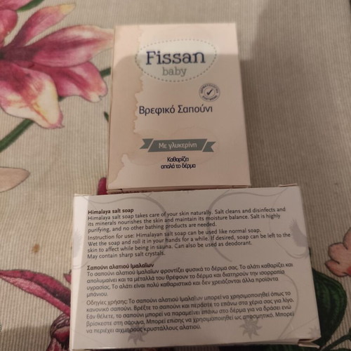 Baby soap and Himalaya salt soap like new