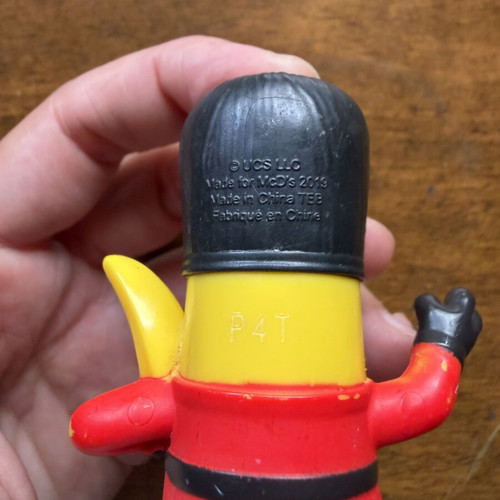 McDonald’s Happy Meal Minions Royal Guard figure used 2019