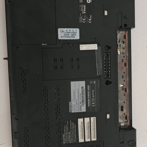 Toshiba Tecra A11-114 laptop used for parts no disk memory battery