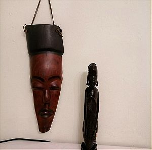 ξυλόγλυπτα διακοσμητικά ethnic αφρικής