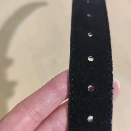 Women's black belt like new, size 100, length 1m