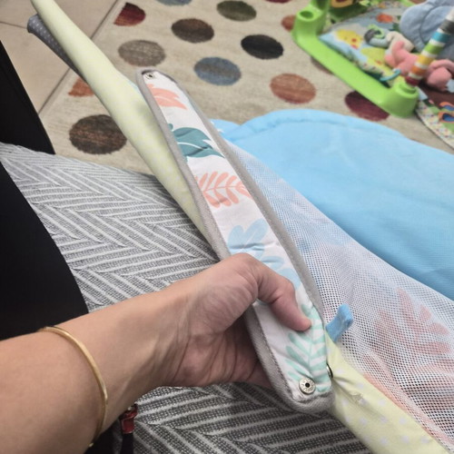 Skip Hop Tropical Paradise Activity Gym used with minor clasp defect