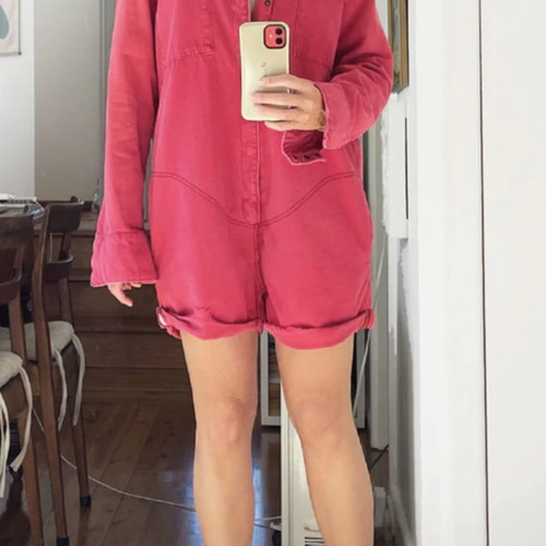 One Teaspoon Prophecy Jumpsuit Small like new, cherry red