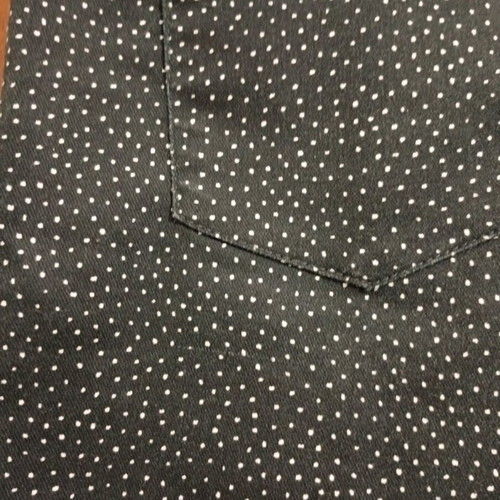Women's black polka dot OVS pants size 42 used