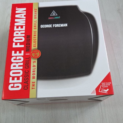 George Foreman grill press new 1600W