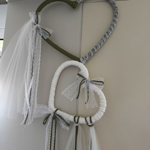 Wedding decoration set with olive theme, 3 pieces