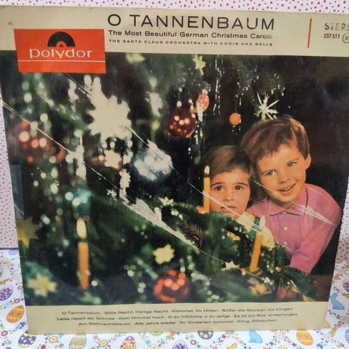 The Santa Claus Orchestra O Tannenbaum vinyl record used, Christmas carols