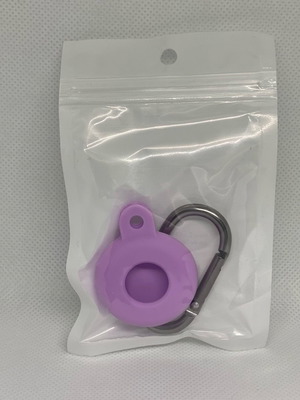Sonique Soft Touch silicone case for Air Tag purple unused