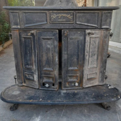 American cast iron fireplace new