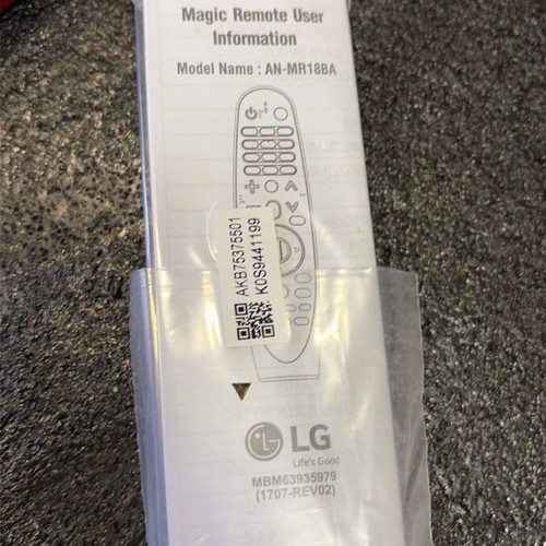 LG Magic Remote Control for 2018 AI ThinQ Smart TV new