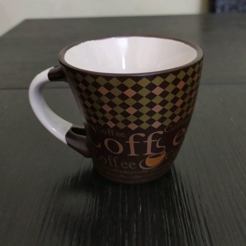 Porcelain mug like new, height 8 cm, diameter 9/5 cm