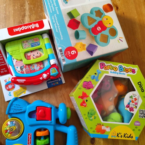 New toys for 6+ months