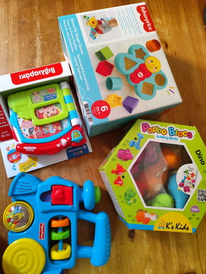 New toys for 6+ months