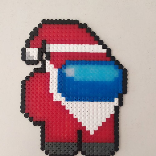 Handmade Among Us Santa decoration new