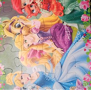 Παζλ 24 κομμάτια maxi Πριγκίπισσες Disney