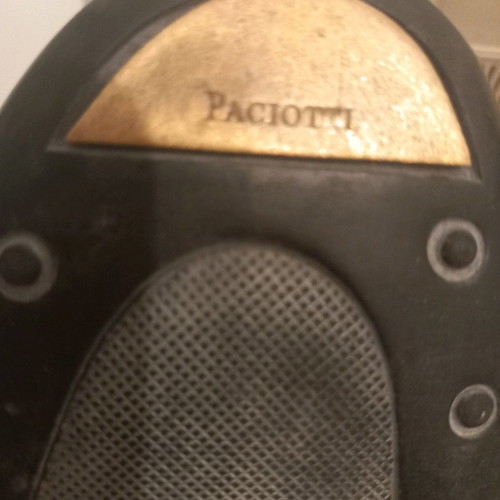 Cesare Paciotti shoes used, men's black size 39