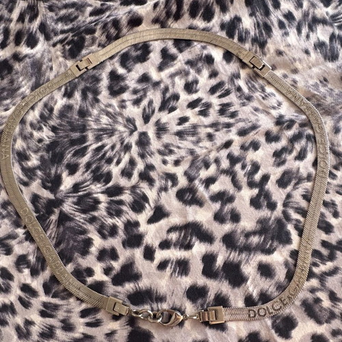 Vintage Dolce & Gabbana belt silver, like new