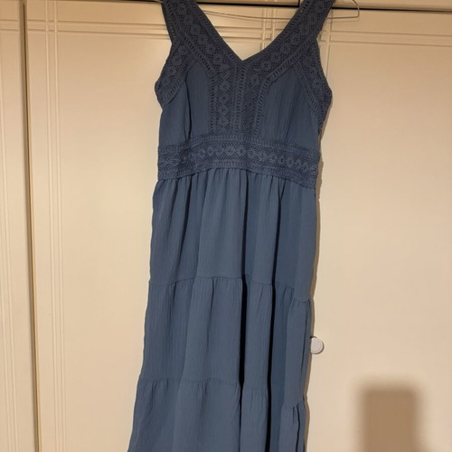 Blue dress size S/M like new