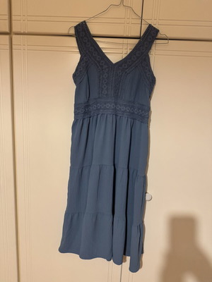 Blue dress size S/M like new