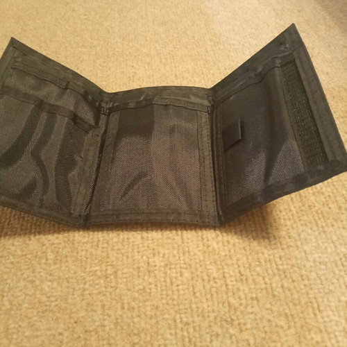 Jim Morrison Wallet like new, black