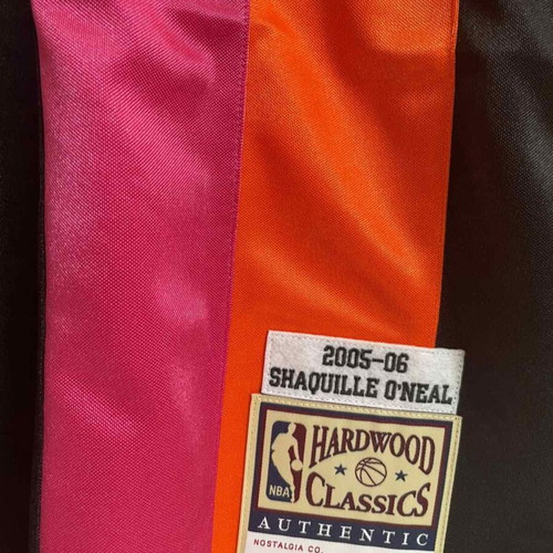 Mitchell & Ness Shaquille O’Neal Miami Heat Floridian Retro Jersey Large new authentic