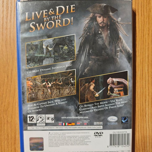 Pirates of the Caribbean At World's End PS2 used