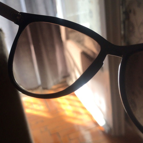 Silhouette vintage sunglasses used, brown and beige