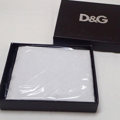 Dolce & Gabbana leather wallet brown new in box